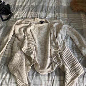 Gap tan/white-ish cardigan